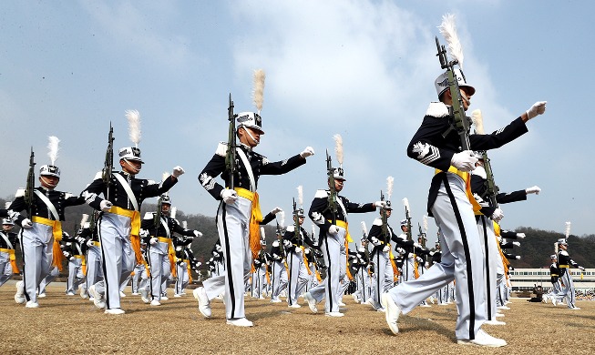 75th matriculation ceremony of Republic of Korea Air Force Academy